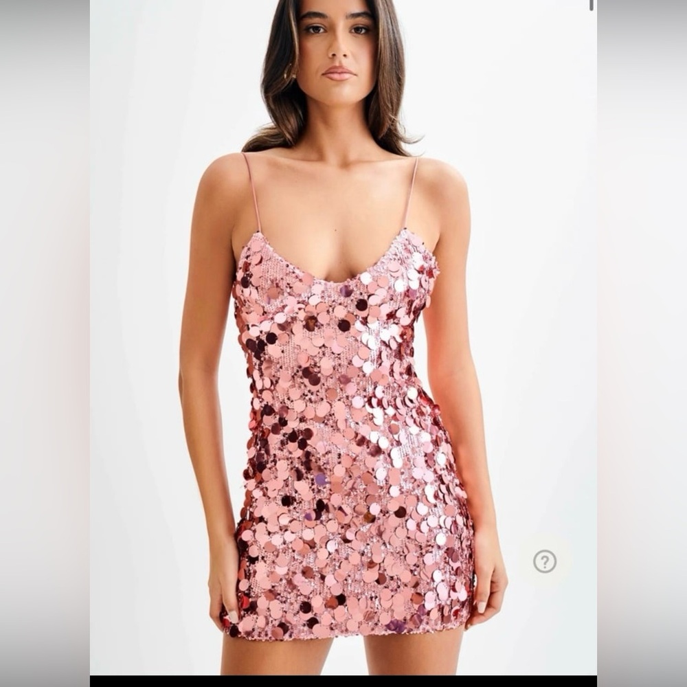 NWT Meshki Romilly Sequin Mini Dress
